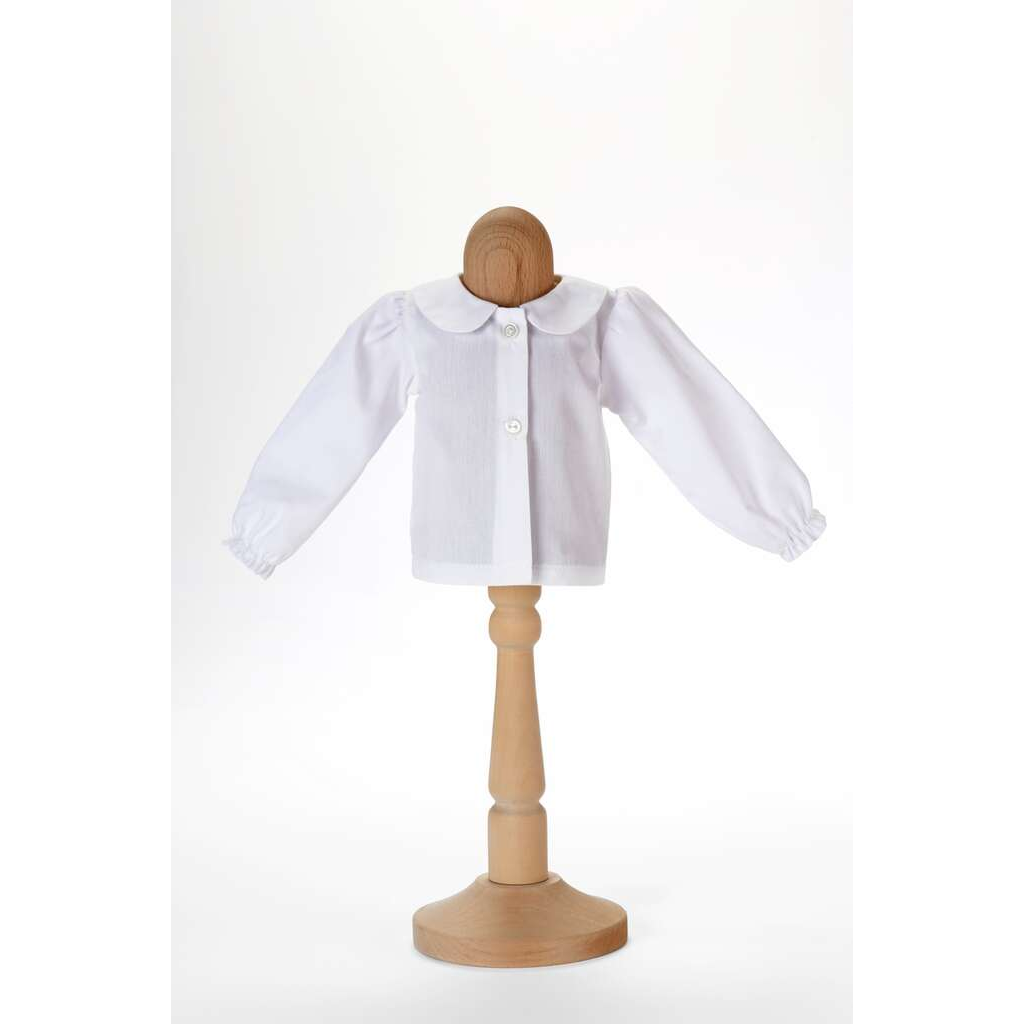 Bekleidung Bluse weiß 25 cm