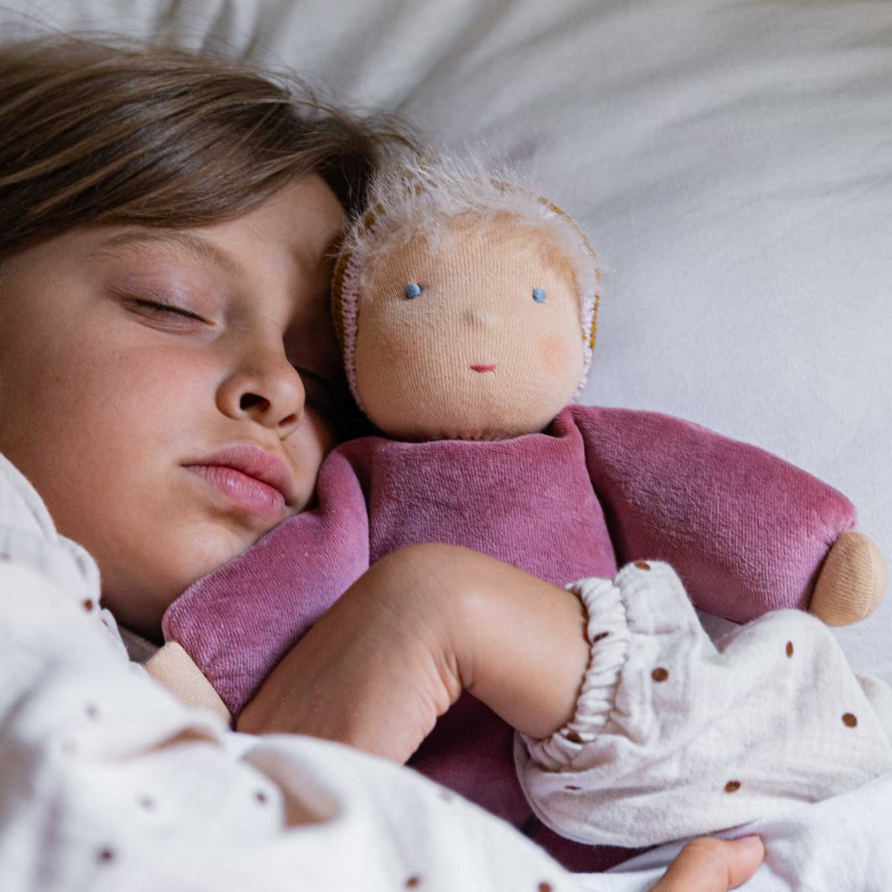 Waldorfpuppe NANA rose Waldorfpuppe NANA rose